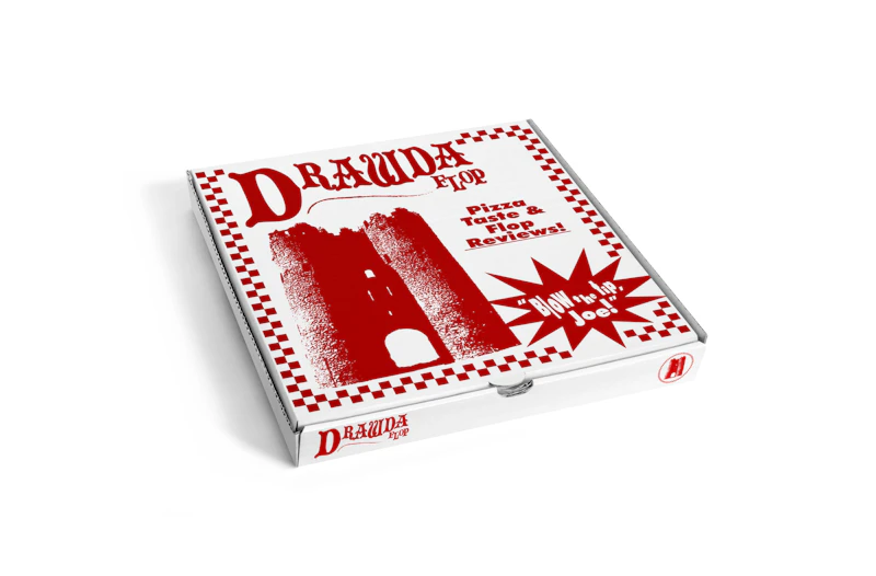 Customised printed pizza box